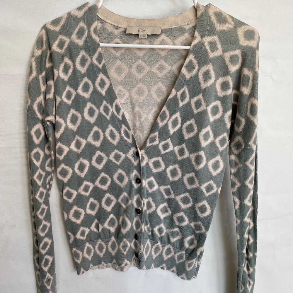 Loft Brand Soft Button-Down Sweater - image 1